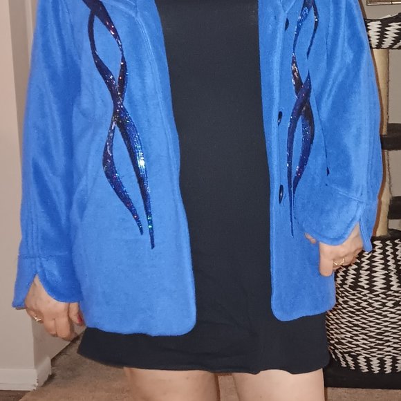 Bob Mackie, Blue Wearable Art - Picture 6 of 6